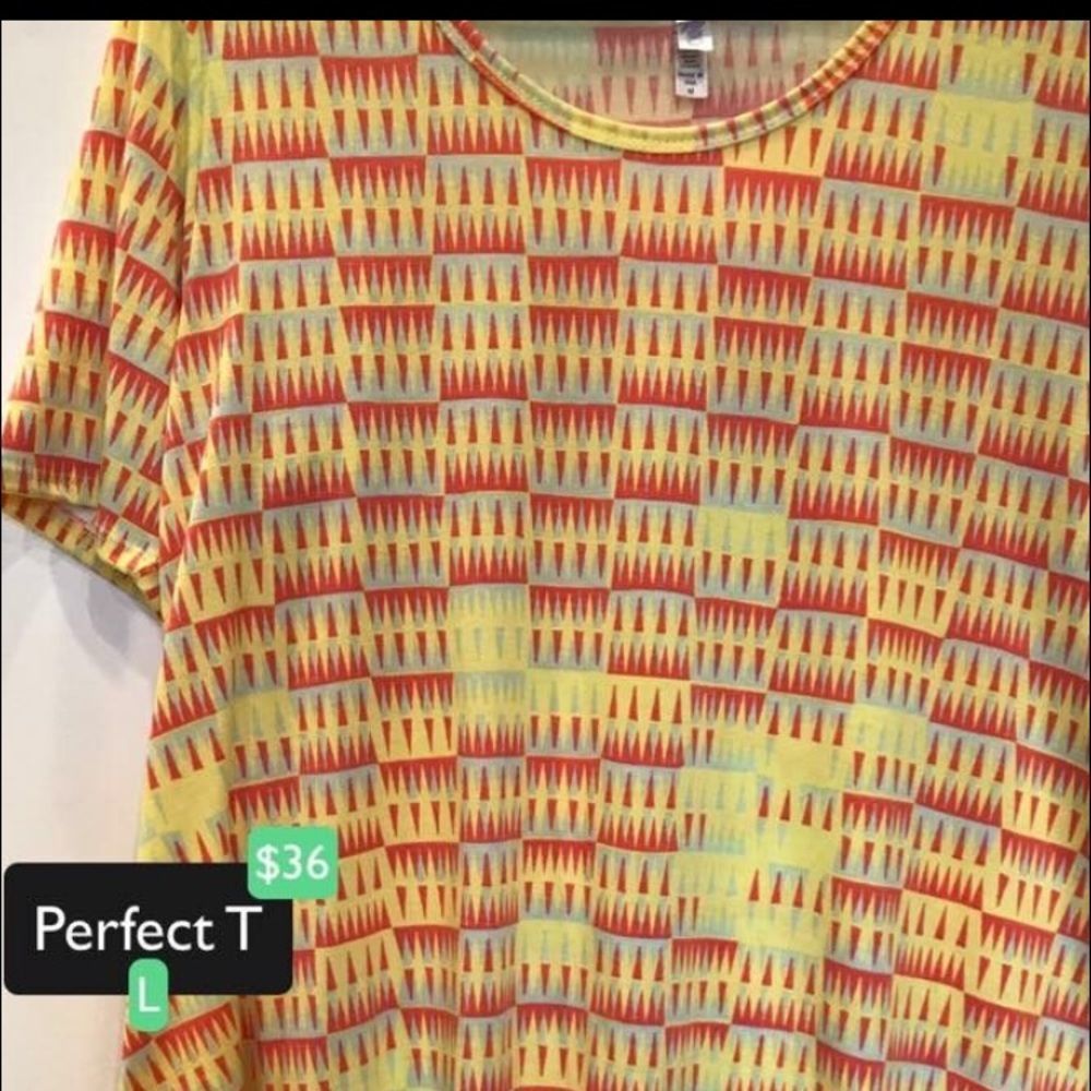 LuLaRoe Perfect tee shirt large